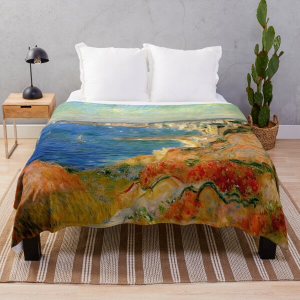 Item preview, On the Cliff near Dieppe: Impression of Normandy’s Towering Cliffs designed and sold by artdesignsnow.