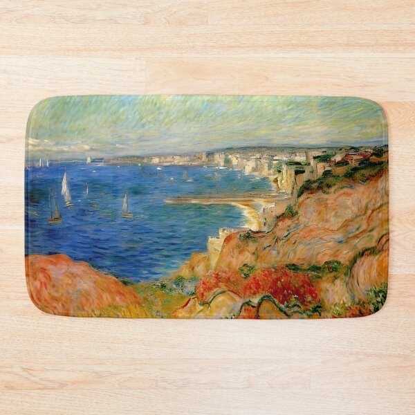 Item preview, On the Cliff near Dieppe: Impression of Normandy’s Towering Cliffs designed and sold by artdesignsnow.