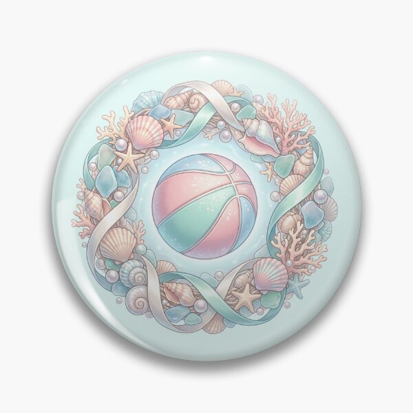 Item preview, Pastel Basketball Seashell Dream Aesthetic designed and sold by MythicCotton.