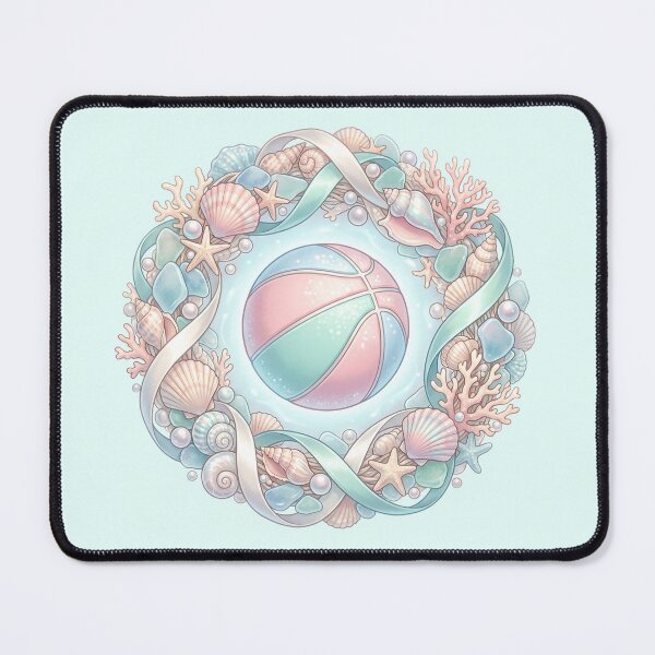 Item preview, Pastel Basketball Seashell Dream Aesthetic designed and sold by MythicCotton.