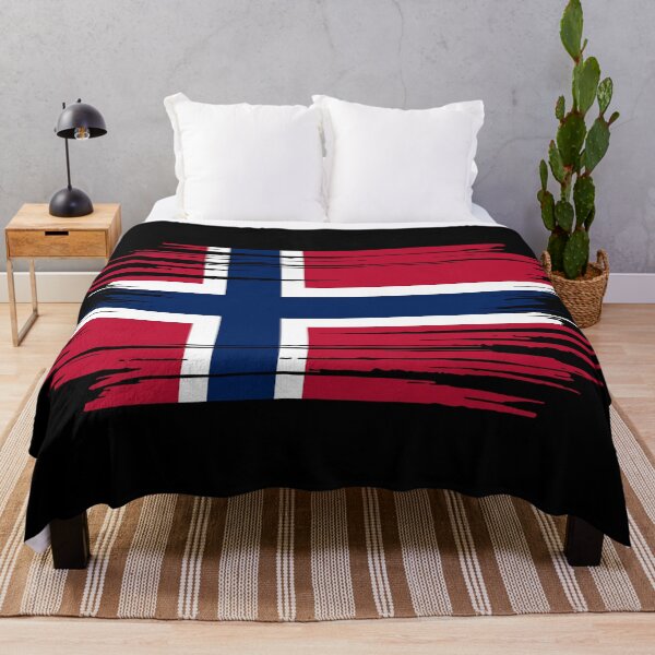 Item preview, Distressed Norway Flag designed and sold by shitpostee.