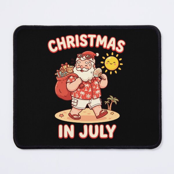 Item preview, Santa Summer Vacation - Christmas In July designed and sold by dudelinart.