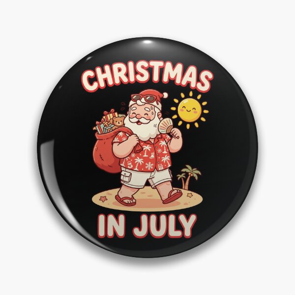 Item preview, Santa Summer Vacation - Christmas In July designed and sold by dudelinart.