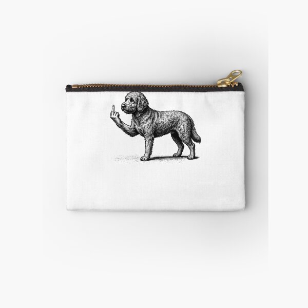 Item preview, Funny Labradoodle Midle Finger designed and sold by studio-ssaam.