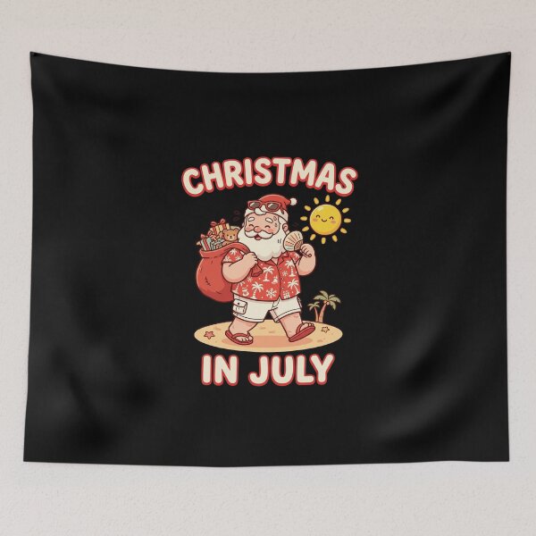 Item preview, Santa Summer Vacation - Christmas In July designed and sold by dudelinart.
