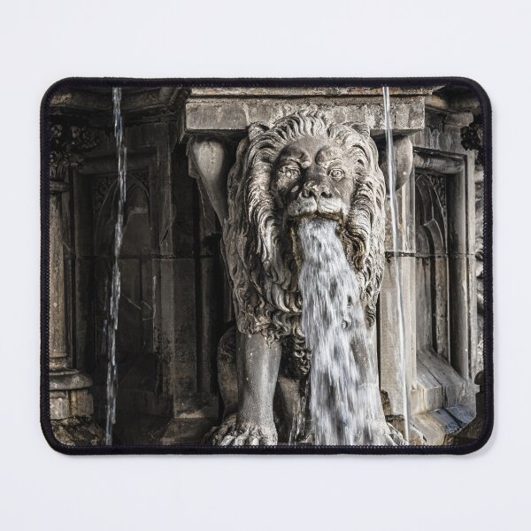 Item preview, Cologne Cathedral Gothic Lion Fountain Petrusbrunnen Germany designed and sold by MariaAbaza.