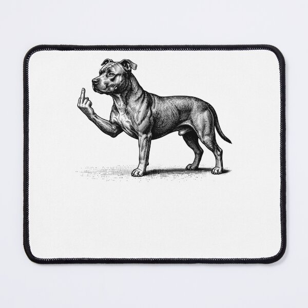 Item preview, Funny Rottweiler Midle Finger designed and sold by studio-ssaam.