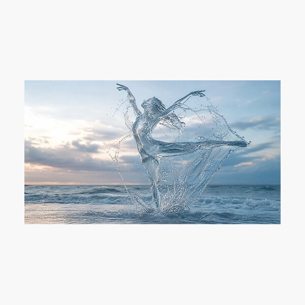 Item preview, Graceful Water Ballerina designed and sold by DarVibe Designs.