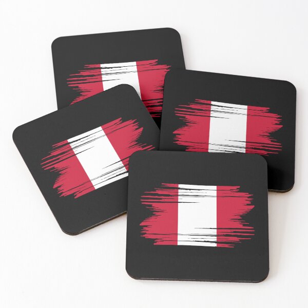 Item preview, Distressed Peru Flag designed and sold by shitpostee.