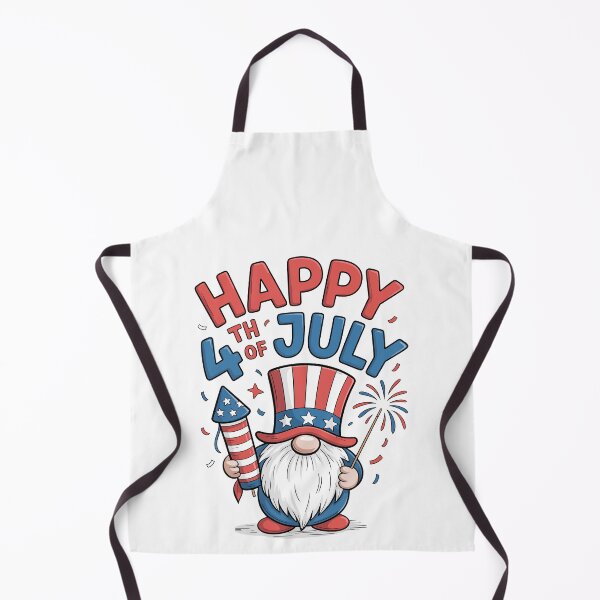 Item preview, 4 OF JULY gnome designed and sold by jkrphoto.