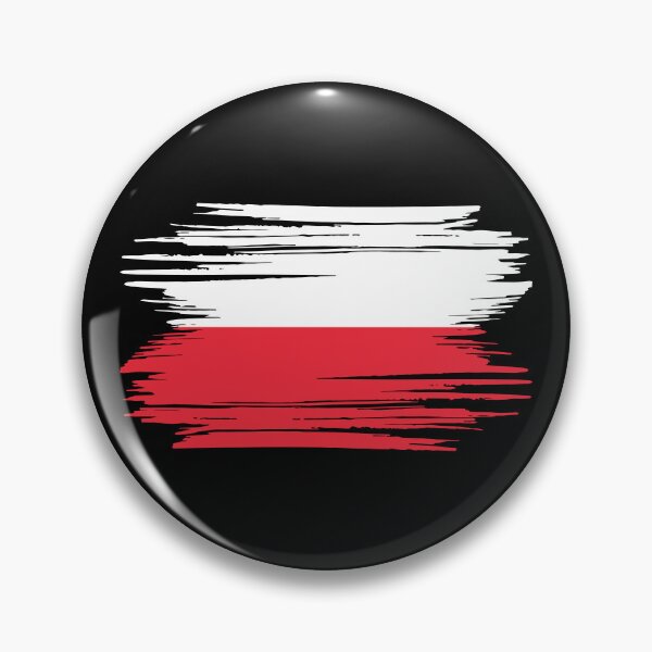 Item preview, Distressed Poland Flag designed and sold by shitpostee.