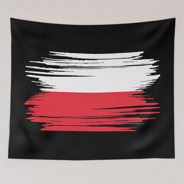 Item preview, Distressed Poland Flag designed and sold by shitpostee.