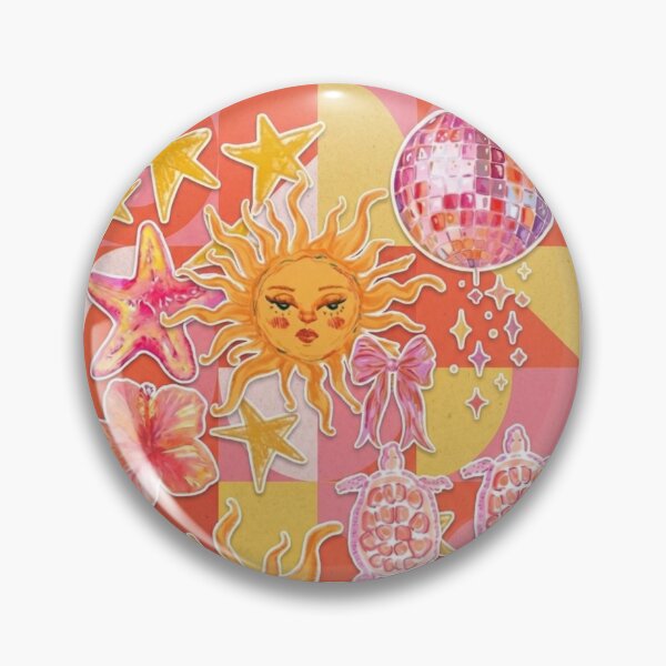 Item preview, Retro Summer Sunshine and Disco Ball Collage designed and sold by StudioIzmir.