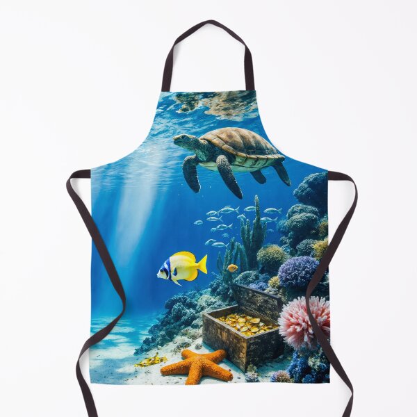 Item preview, Sunlit Deep Sea Marine Life Treasure Paradise designed and sold by GraffiTimi.