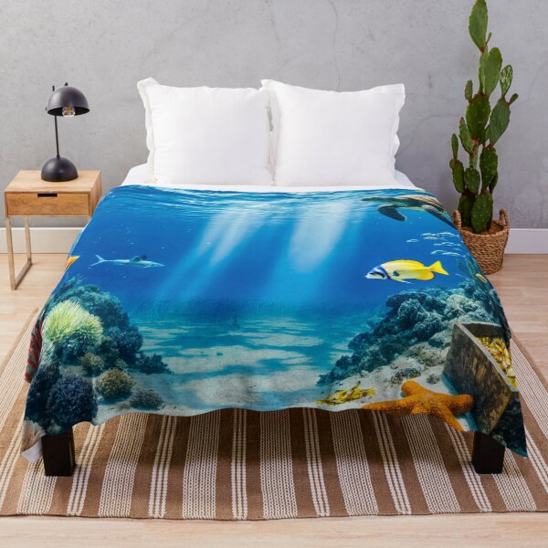 Item preview, Sunlit Deep Sea Marine Life Treasure Paradise designed and sold by GraffiTimi.