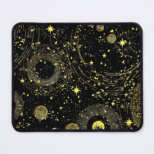 Item preview, vintage celestial gold stars and moon  designed and sold by FahdSpaceArt.