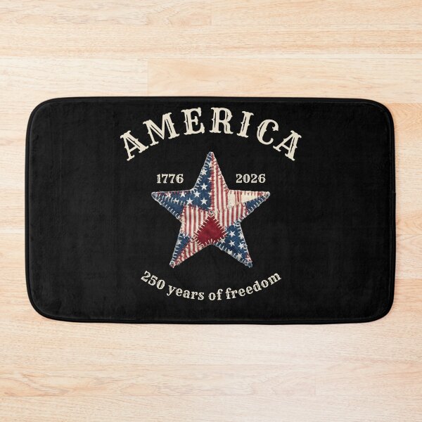 Item preview, Vintage Patchwork Star 250 Years America Gift designed and sold by TeeArtWorld.