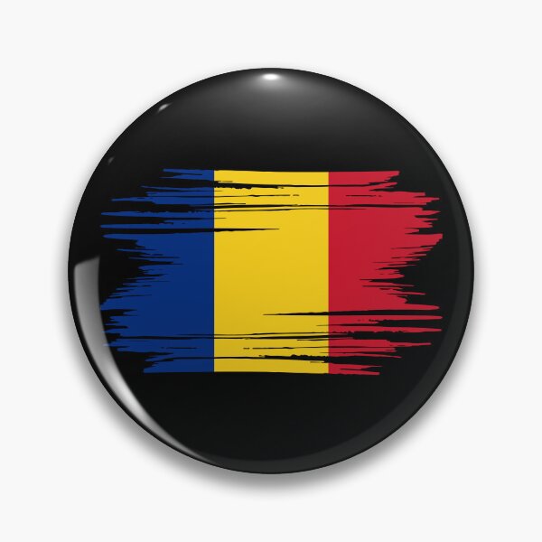 Item preview, Distressed Romania Flag designed and sold by shitpostee.