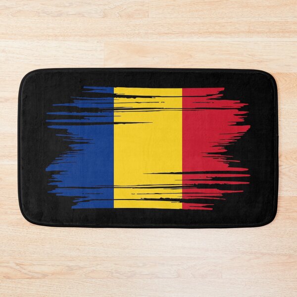 Item preview, Distressed Romania Flag designed and sold by shitpostee.
