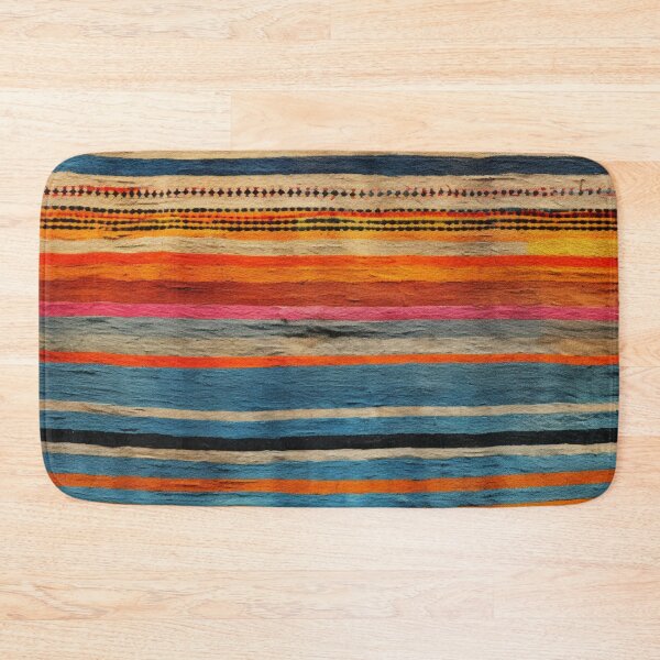 Item preview, Vivid Colorful Moroccan Rug designed and sold by GrinGalore.