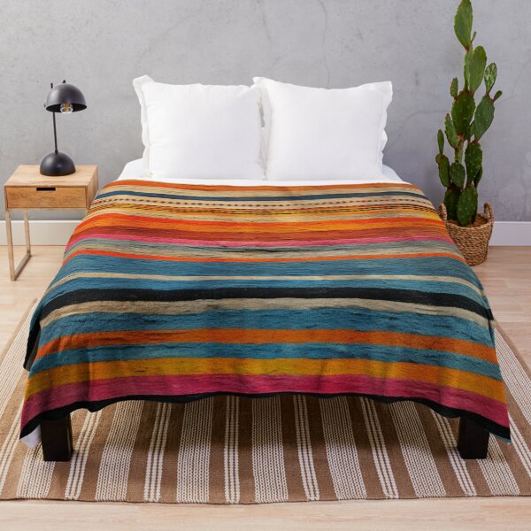 Item preview, Vivid Colorful Moroccan Rug designed and sold by GrinGalore.