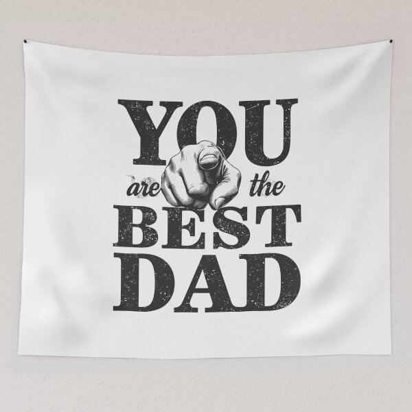 Item preview, You Are The Best Dad Vintage Father's Day Design designed and sold by Kavya Art.