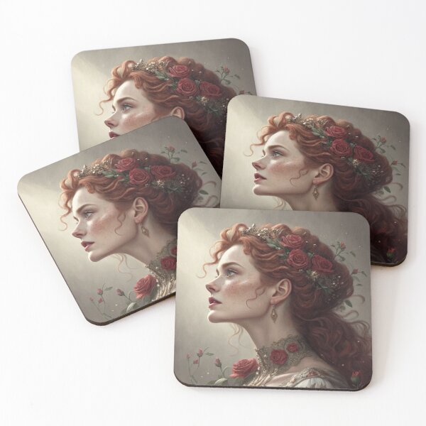 Item preview, Beautiful Woman with Flowers designed and sold by PAULINE.LUMINA.
