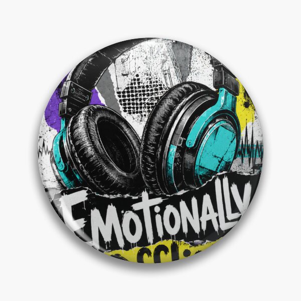 Item preview, Emotionally Offline Headphones Graphic T-shirt Gifts designed and sold by moxivra.