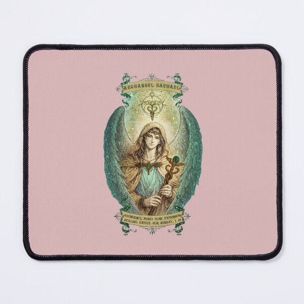 Item preview, Beautiful Archangel Raphael - Royal Pink - Visualise Invisible designed and sold by VisualiseIt.