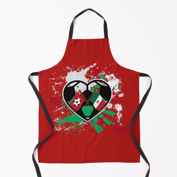 Item preview, Soccer and Mexican Flag Soccer Heart designed and sold by artbyomega.