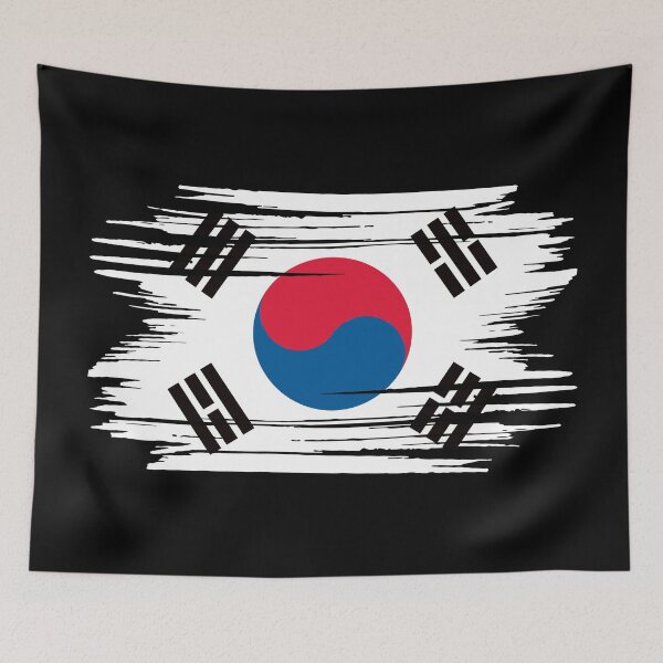 Item preview, Distressed South Korea Flag designed and sold by shitpostee.