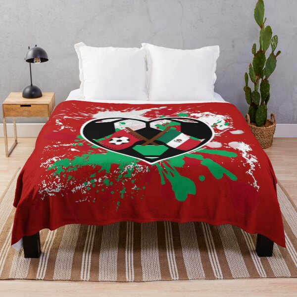 Item preview, Soccer and Mexican Flag Soccer Heart designed and sold by artbyomega.