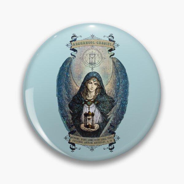 Item preview, Beautiful Archangel Cassiel - Royal Blue - Visualise Invisible designed and sold by VisualiseIt.