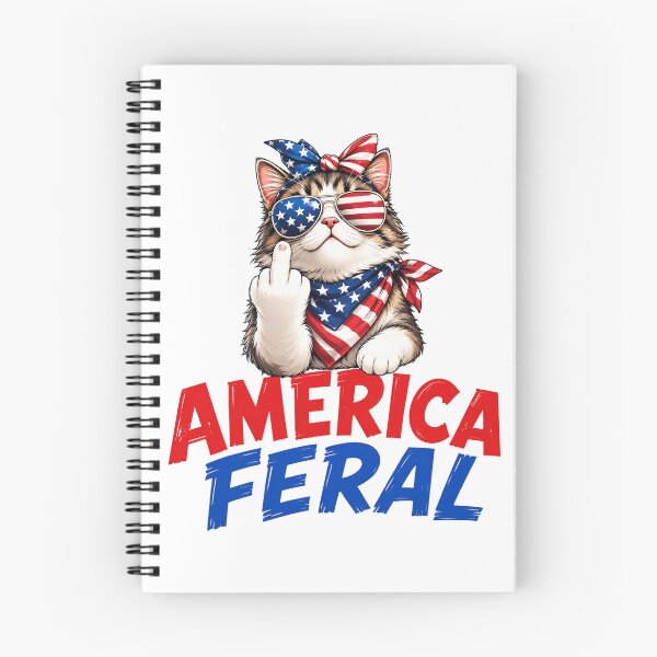 Item preview, Feral cat sticker designed and sold by TeeUp2.