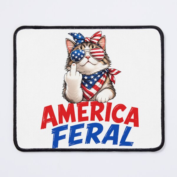 Item preview, Feral cat sticker designed and sold by TeeUp2.