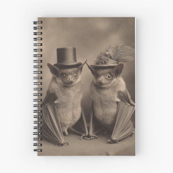 Item preview, Victorian Bat Couple designed and sold by SpecInkStudio.