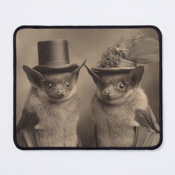 Item preview, Victorian Bat Couple designed and sold by SpecInkStudio.