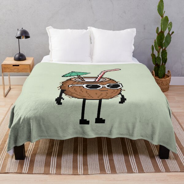 Item preview, Coconut straw Pixel designed and sold by White Rim Mates.