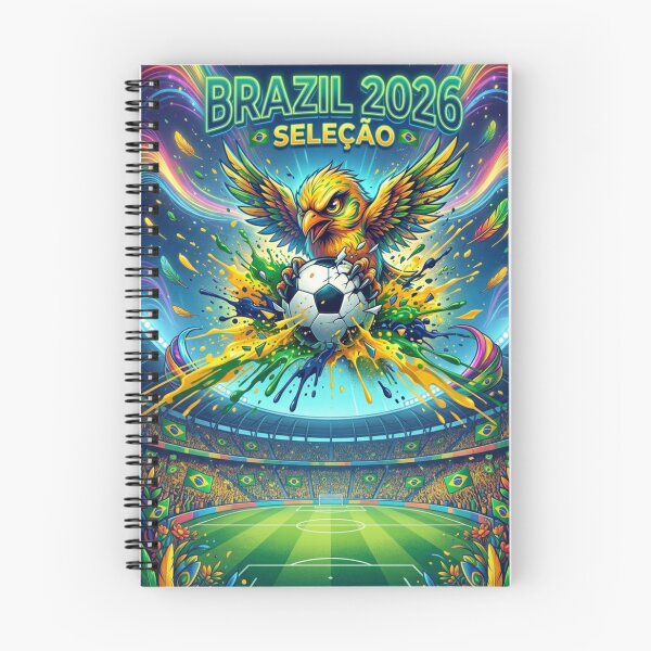 Item preview, Brazil Catarino Soccer 2026 Vertical Neon Art (9:16) designed and sold by Aram250.