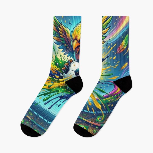 Item preview, Brazil Catarino Soccer 2026 Vertical Neon Art (9:16) designed and sold by Aram250.