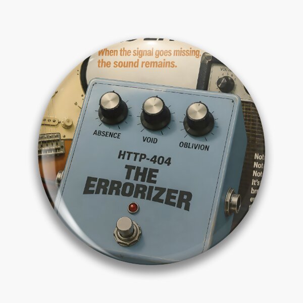 Item preview, HTTP-404 The Errorizer — Imaginary Internet Guitar Pedal  designed and sold by Mantramontics.
