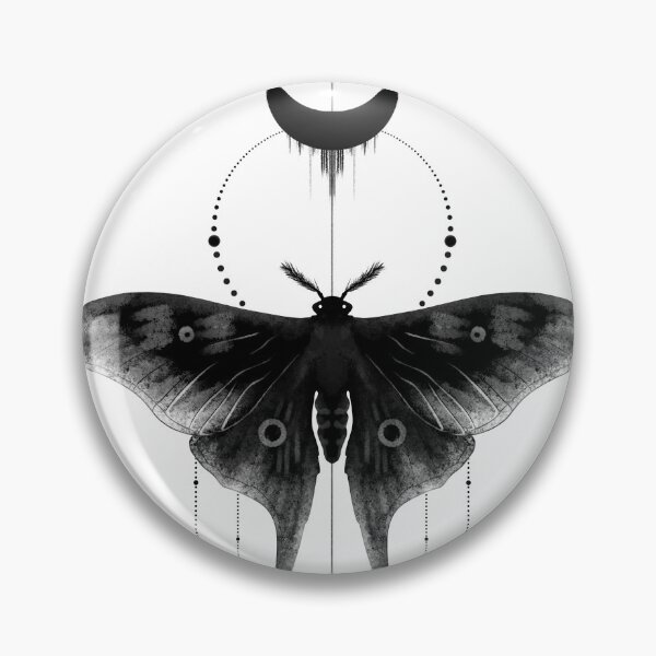 Item preview, Dark Eclipse Moth designed and sold by Ola-urb.