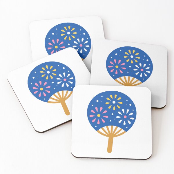 Item preview, Japanese Uchiwa Fan with Hanabi Fireworks designed and sold by Anne97s.
