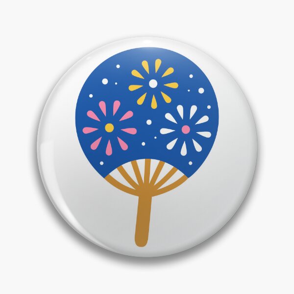 Item preview, Japanese Uchiwa Fan with Hanabi Fireworks designed and sold by Anne97s.