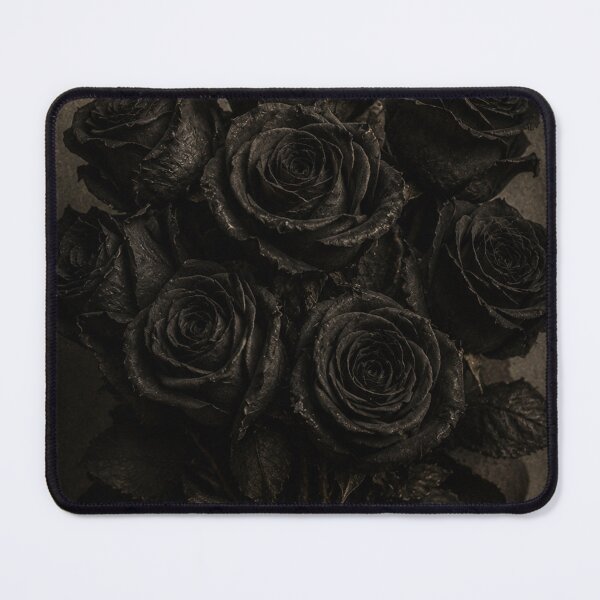 Artikelvorschau, Schwarze gotische Rosen entworfen und verkauft von VelarisMoon.