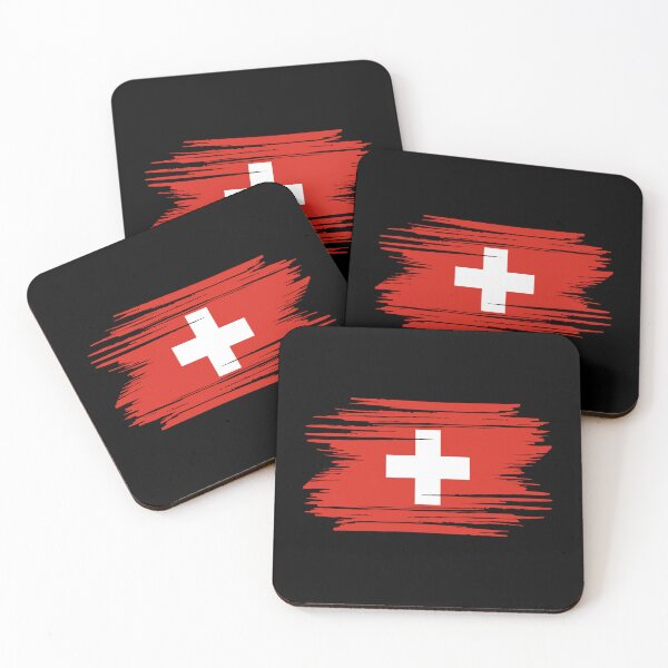 Item preview, Distressed Switzerland Flag designed and sold by shitpostee.