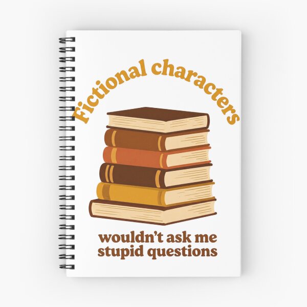 Item preview, Groovy Retro Fictional Characters Sarcastic Bookworm Quote designed and sold by Goldenhourtees.