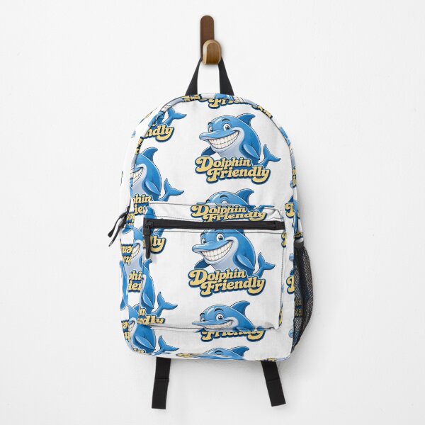 Item preview, Dolphin Friendly , smiling dolphin designed and sold by CornershopTee.