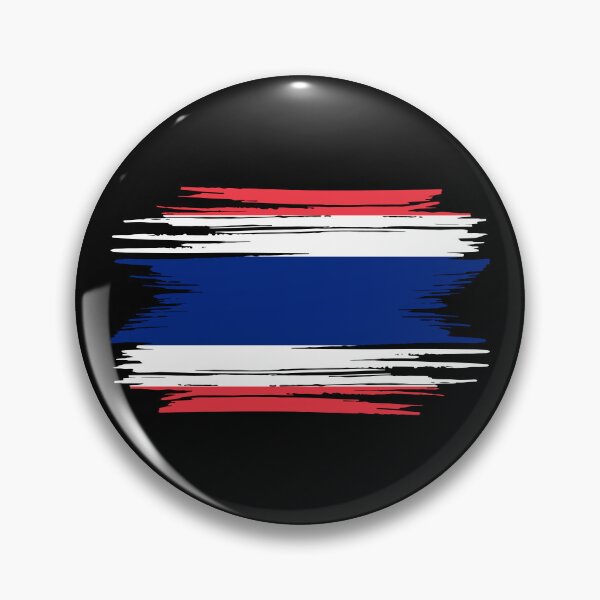 Item preview, Distressed Thailand Flag designed and sold by shitpostee.