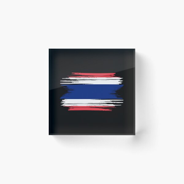 Item preview, Distressed Thailand Flag designed and sold by shitpostee.